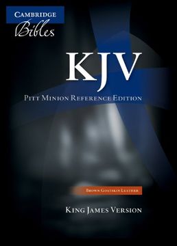 portada Kjv Pitt Minion Reference Bible, Black Imitation Leather, Kj442: X (in English)