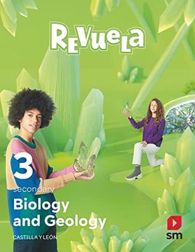 portada Biology and Geology. 3 Secondary. Revuela. Castilla y León