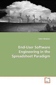 portada end-user software engineering in the spreadsheet paradigm (en Inglés)