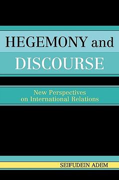 portada hegemony and discourse: new perspectives on international relations (en Inglés)