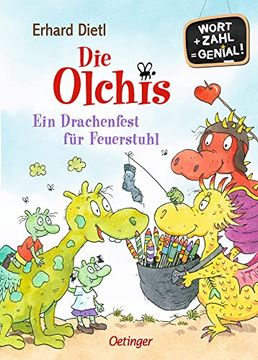 portada Die Olchis. Ein Drachenfest für Feuerstuhl Wort + Zahl = Genial! Level 1 (in German)
