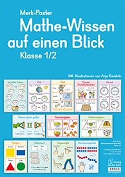 portada Mathe-Wissen auf Einen Blick, Klasse 1/2 (Poster) (in German)