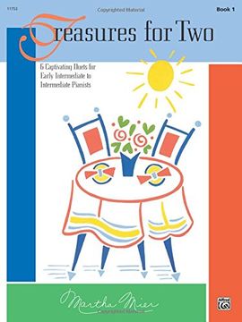 portada Treasures for Two, Bk 1: 6 Captivating Duets for Early Intermediate to Intermediate Pianists