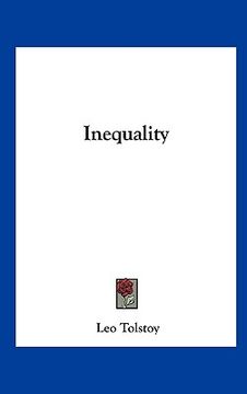 portada inequality (en Inglés)