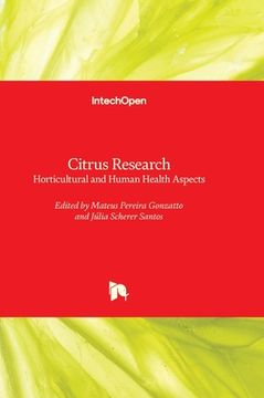portada Citrus Research - Horticultural and Human Health Aspects (en Inglés)