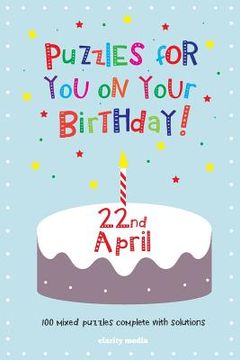 portada Puzzles for you on your Birthday - 22nd April (in English)
