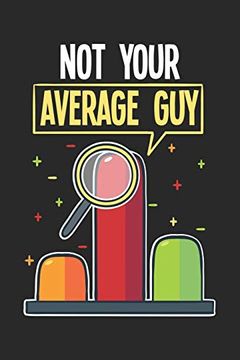 portada Not Your Average Guy: 120 Pages i 6x9 i Graph Paper 4x4 (en Inglés)
