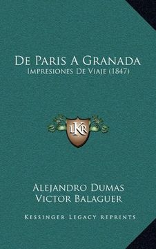 portada De Paris a Granada: Impresiones de Viaje (1847)