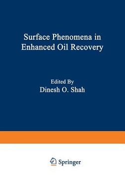 portada Surface Phenomena in Enhanced Oil Recovery (en Inglés)