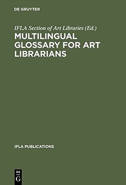portada ifla 75: multilingual glossary for art librarians (en Inglés)