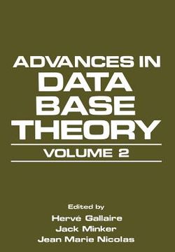 portada Advances in Data Base Theory: Volume 2 (en Inglés)