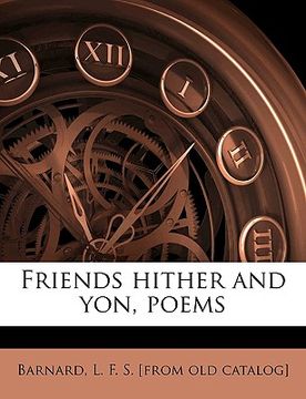 portada friends hither and yon, poems (in English)