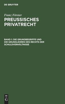 portada Die Grundbegriffe und die Grundlehren des Rechts der Schuldverhältnisse (in German)