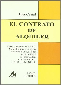 portada El contrato de alquiler (in Spanish)