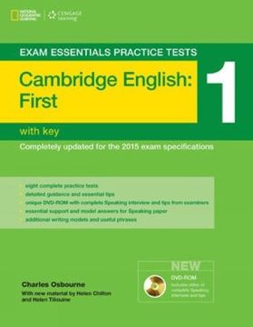 portada Exam Essentials: Cambridge First Practice Tests 1 W/O Key + DVD-ROM (in English)