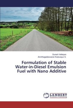 portada Formulation of Stable Water-in-Diesel Emulsion Fuel with Nano Additive