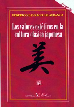 portada Los Valores Estéticos en la Cultura Clásica Japonesa (in Spanish)