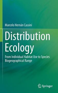 portada distribution ecology: from individual habitat use to species biogeographical range (en Inglés)