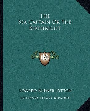 portada the sea captain or the birthright (in English)