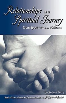 portada relationships as a spiritual journey (en Inglés)