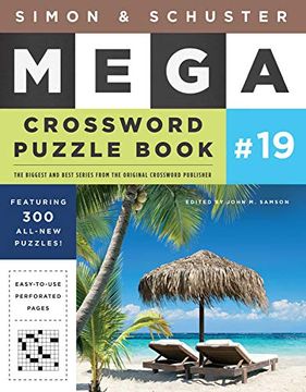 portada Simon & Schuster Mega Crossword Puzzle Book #19 (19) (S&S Mega Crossword Puzzles) (in English)