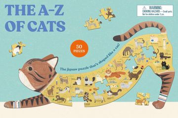 portada Laurence King the a to z of Cats 50 Piece Puzzle (in English)