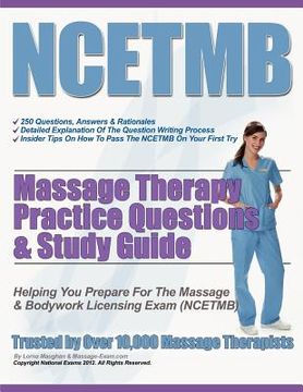portada ncetmb massage therapy practice questions & study guide (en Inglés)