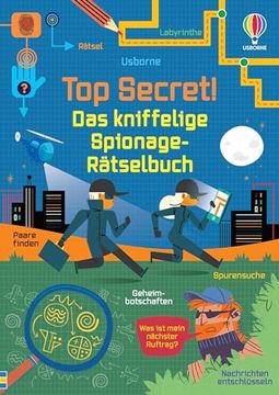 portada Top Secret! Das Kniffelige Spionage-R? Tselbuch (en Alemán)