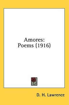 portada amores: poems (1916) (en Inglés)