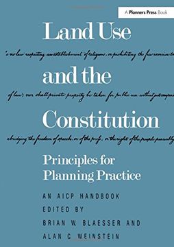 portada Land use and the Constitution: Principles for Planning Practice (Aicp Handbook) (en Inglés)