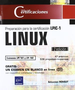 portada Linux. preparacion para la certificacion lpic 1