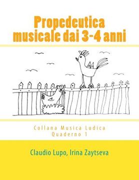 portada Propedeutica musicale dai 3-4 anni (en Italiano)