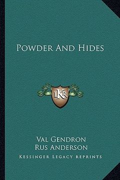 portada powder and hides (in English)