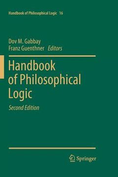 portada Handbook of Philosophical Logic: Volume 16 (en Inglés)