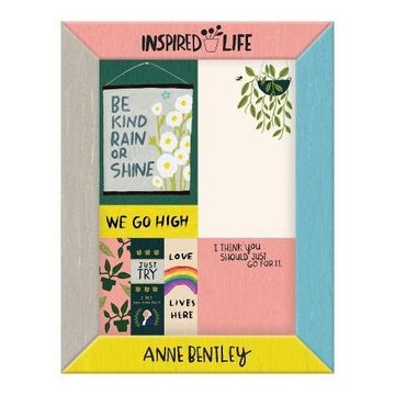 portada Anne Bentley Inspired Life Desktop Sticky Notes Box (Stickersinted Item) (in English)