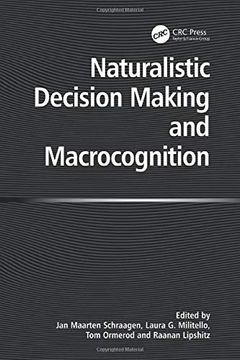 portada Naturalistic Decision Making and Macrocognition (en Inglés)