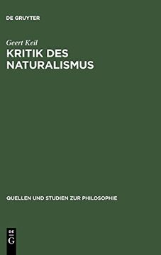 portada Kritik des Naturalismus (en Alemán)