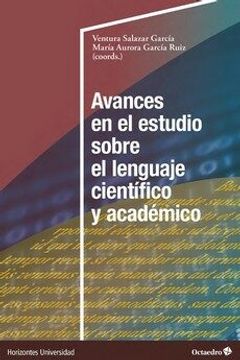 portada Avances en el Estudio Sobre el Lenguaje Cientifico y Academico