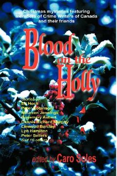portada blood on the holly (en Inglés)