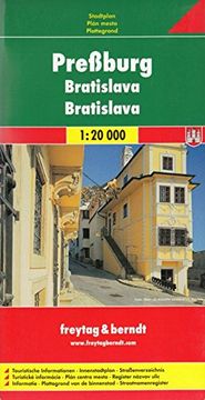 portada Bratislava/pressburg: City Map
