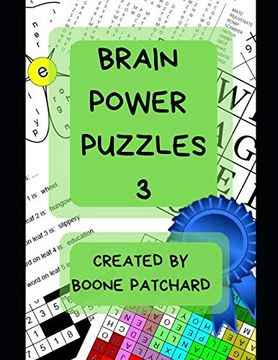 portada Brain Power Puzzles 3: Activity Book of Word Searches, Sudoku, Math and Word Puzzles, Pictograms, Anagrams, Cryptograms, Mazes and More (in English)