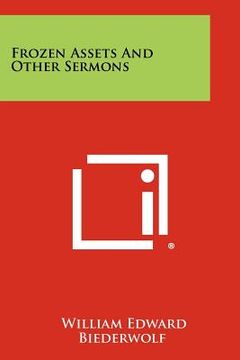 portada frozen assets and other sermons (in English)
