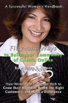 portada a successful woman's handbook: fifty-one ways to build your community of clients online (in English)