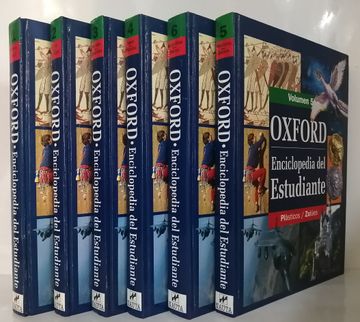 portada Oxford Enciclopedia Estudiantil 6 tomos