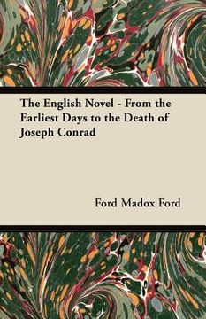portada the english novel - from the earliest days to the death of joseph conrad