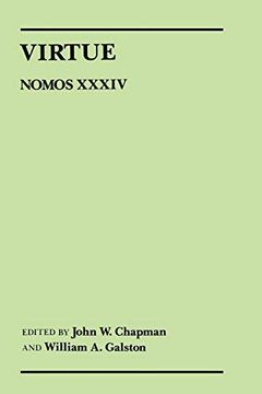 portada Virtue: Nomos Xxxiv (Nomos - American Society for Political and Legal Philosophy) (en Inglés)