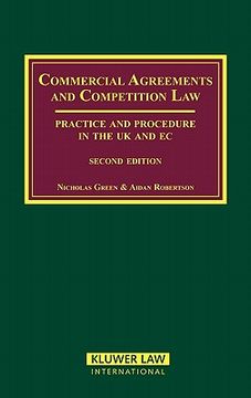 portada commercial agreements and competition law, second edition, practi (en Inglés)