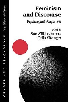 portada feminism and discourse: psychological perspectives (en Inglés)