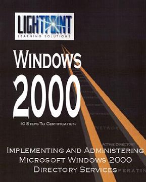 portada implementing and administering microsoft windows 2000 directory services