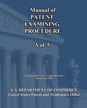 portada Manual of Patent Examining Procedure (Vol.5)